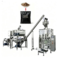 Machine d'emballage verticale entièrement automatique multifonctionnelle pour poudre sèche, aliments, azote et épices, avec pesage intégré