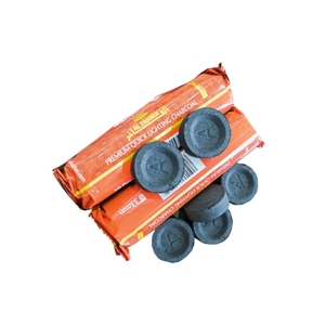 Charbon à chicha AI <span class=keywords><strong>Fakher</strong></span> Pure Fruit Wood 33mm, allumage rapide, sans fumée, cendres blanches, charbon à chicha 33mm - Product Image 5