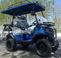 WELIFTRICH Nouvelle Voiturette de Golf Électrique 72V 4x4 4RM 4 Places Entièrement Étanche avec Moteur Puissant de 10KW à Vendre