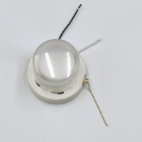 Luminaire LED à culot GU24 avec interrupteur à chaîne, veilleuse, lampe d'aquaculture, support de lampe GU24