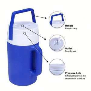 Custom Logo 2L/8L/30L Outdoor Cooler Box <b>Set</b> High Quality Portable Thermal Cooler Box for Picnic Camping Travel - Product Image 2
