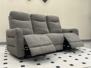 Sillón reclinable eléctrico de alta calidad para cine en casa, tapizado en tela, con función de masaje, individual, para sala de estar - Product Image 5