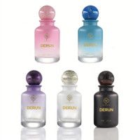 Flacon de parfum de haute qualité en verre de luxe 30ml 50ml 100ml avec boîte cadeau et bouchon design 100ml Flacon arabe