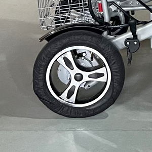 Điều khiển từ xa có thể gập lại động cơ xe lăn cho người tàn tật Carbon thép điện xe lăn - Product Image 6