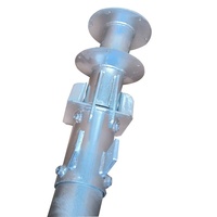 Poste de Soporte para Monitor CCTV Inteligente Personalizado - Soporte de Montaje de Acero Galvanizado en Caliente para Infraestructura de Seguridad