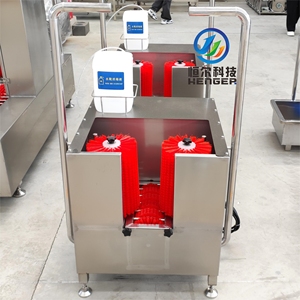 Nouvelle Station d'Hygiène Industrielle Henger pour Bottes, Machine à Laver Automatique et Stérilisante pour Usines Agroalimentaires, Station d'Hygiène Métallique - Product Image 3