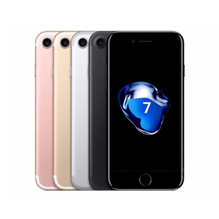 Almost New Wholesale ORIGINAL SECOND Hand Used Smart Mobile Phones for iPhone 7 32GB 128GB 256GB iphone7