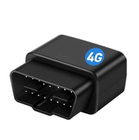 Rastreador de Vehículos Portátil Android Auto GPS+Beidou 4G OBD con Control Remoto, Alarma de Exceso de Velocidad y Rastreo Mundial