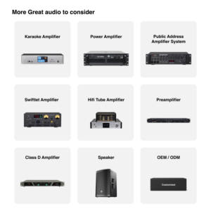 Kimway PVTA80 Hi-Fi трубчатый усилитель 35 Вт 2 канала USB Bluetooth DVD <span class=keywords><strong>CD</strong></span> RCA Умный вентилятор алюминиевая панель - Product Image 6