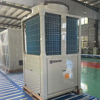 Certificat CE MONCHRUI 20TR Inverter 66kW 72kW Refroidisseur d'eau modulaire refroidi par air Pompe à chaleur Compresseur hérmétique à spirale Automatique