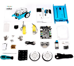 Đồ chơi lập trình mới nhất dành cho trẻ em, quà tặng sinh nhật giáo dục, bộ đồ chơi robot thông minh tự lắp ráp Scratch 2.0 Makeblock Mbot V1.1 - Product Image 6