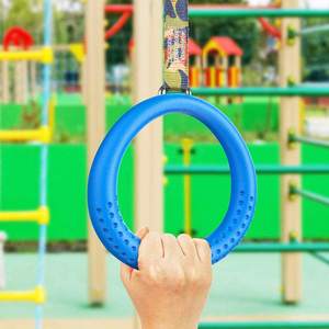 Anillas <span class=keywords><strong>de</strong></span> Gimnasia SELEWELL Coloridas para el Hogar, Ajustables con Hebilla <span class=keywords><strong>de</strong></span> Leva, Correas Largas, Anillas <span class=keywords><strong>de</strong></span> Entrenamiento Antideslizantes - Product Image 5