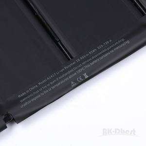 BK-Dbest 10,95 V 95WH de alta calidad ordenador portátil baterías <span class=keywords><strong>A1417</strong></span> para Apple aire A1398 Retina15inch 2012-2013 Li-ion batería recargable - Product Image 4