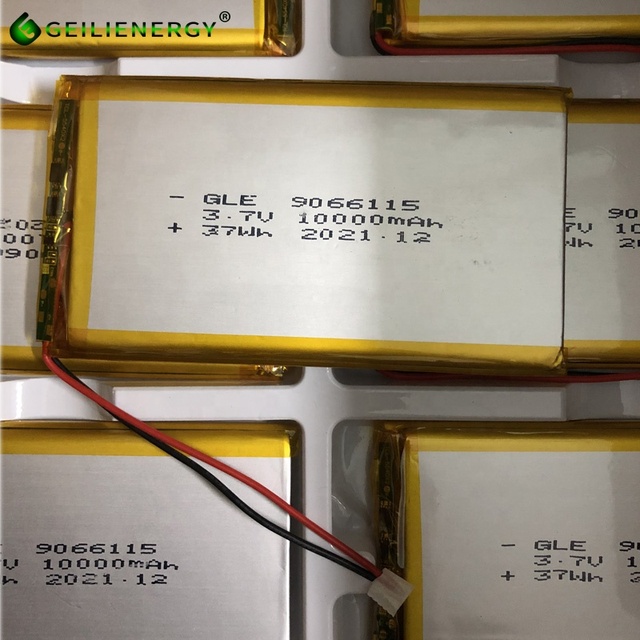 Li-polymer 3.7v Lithium Polymer Battery 10000mah for Power Bank