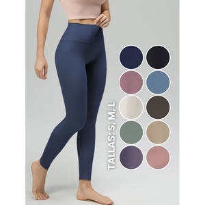 Legging Lu Feel taille haute élastique, pantalon de yoga anti-transpiration, sans couture, extensible et doux, pour l'entraînement, tailles S M L - Product Image 1