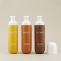 Emballage professionnel pour soins de la peau, flacons en verre givré de 120 ml avec bouchon rond blanc, contenants cosmétiques liquides de luxe
