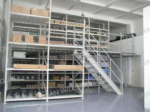 Système de rayonnage de stockage de type grenier pour entrepôt, usine, stockage multi-niveaux - Product Image 5