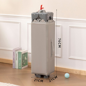 Bán Buôn Có Thể Gập Lại Xách Tay Bé Cũi Trẻ Em Kid Hàng Rào Bé Trò Chơi Lan can Giường Du Lịch Cũi Bé Playard Với Cửa Bên - Product Image 4