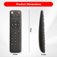 Télécommande LED TV personnalisable en gros, télécommande intelligente BT vocale pour Android FPT-V2 FPT PLAY BOX, emballage PVC sans inscription