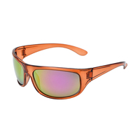 Lunettes de soleil de sport polarisées unisexes professionnelles avec logo personnalisé, revêtement anti-rayures, verres interchangeables, directement de l'usine