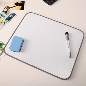 Custom Size Double Sided A4 Small Mini <strong>Desk</strong> Dry Eraser <strong>Whiteboard</strong> with Multiple Colors OEM Customizable for Kids Education - Product Image 1