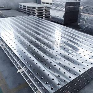 Table de soudage à charge lourde Série D28-Fonte nitrurée, <span class=keywords><strong>grille</strong></span> anti-usure et verrouillage de montage sans soudure - Product Image 6