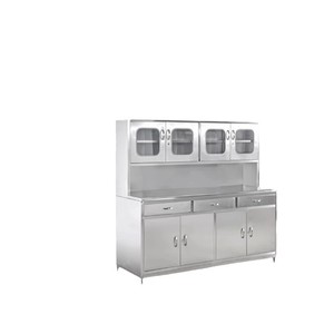 Comptoir de distribution pharmaceutique en francs suisses 1800*350700*1600mm, armoire médicale en acier inoxydable pour hôpital et clinique - Product Image 3