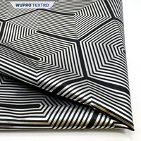 290T tissé 100% polyester pongé veste doublure thermique stockage de chaleur extensible caractéristique motif uni tissu intérieur manteaux vêtements