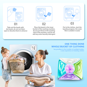 OEM/ODM Capsules de lessive jetables 5-en-1 : <span class=keywords><strong>Gel</strong></span> liquide, perles de parfum et désinfectant pour vêtements - Product Image 4