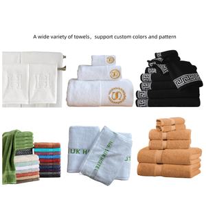 Ensemble de serviettes de bain, de main et de visage ultra douces, qualité hôtelière, 600 GSM, brodées, vente <span class=keywords><strong>en</strong></span> gros - Product Image 5