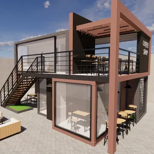 2 Verhalen Verzending Container Huis 40ft Container Home Design Container Huis Moderne Thuis Luxe Villa