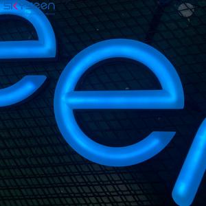 SKYSEEN Custom Company Logo 3D LED Signes Lettres en acrylique sablé au néon avec coins arrondis Effet lumineux durable MOQ1 - Product Image 5