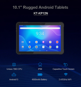 Đặc biệt đối phó 10.1 inch công nghiệp 4GB RAM 64GB ROM IP67 Android gồ ghề Tablet Octa Core GPS + GLONASS hậu cần ngành công nghiệp sử dụng - Product Image 2