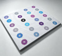 Caja de Calendario de Adviento Personalizada de 24 Días, Impresión a Doble Cara, Caja de Regalo Plana Personalizada para Regalos Sorpresa Navideños