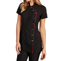 Tunique Yuhong pour Femme, Uniforme Médical de Soin pour Esthéticienne, Spa, Salon de Coiffure, Massothérapeute, Clinique Dentaire – Tissu Professionnel