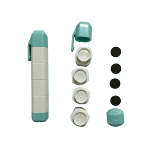 Nouveau <span class=keywords><strong>tampon</strong></span> manuel multi-sections sensible à la lumière, coque sans bordure, 4 tampons connectés, vente en gros, <span class=keywords><strong>tampon</strong></span> pour enfants - Product Image 1