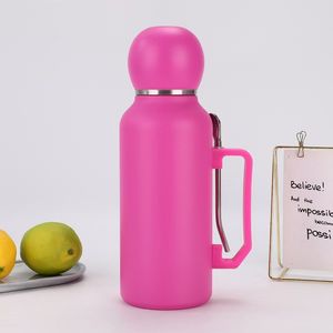 Nuevo Vaso Térmico de Acero Inoxidable de Gran Capacidad para Yerba <span class=keywords><strong>Mate</strong></span>, con Aislamiento al Vacío, con Cuchara y Pajita, Venta al por Mayor - Product Image 2