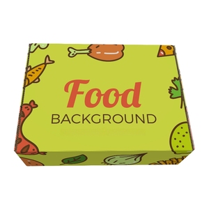 Laminación brillante Barnizado Alimentos Caja de papel Embalaje <span class=keywords><strong>Hamburguesas</strong></span> Comida rápida Sushi Hecho Papel Kraft Lámina de cartón Especificaciones - Product Image 4