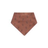 Vente en gros de serviette triangle imprimée à bavette tendance pour bébé 5 pièces/ensemble serviette triangle universelle en coton pour garçons et filles