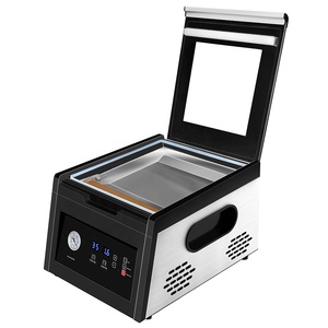 DY-260 Semi Auto Desktop Vacuum Sealing Machine Rice Meat <b>Fish</b> Packing Vacuum Packer - Product Image 5