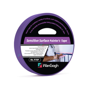 Wangogh Best Quality UV Resistance 90 Days Single Sided Masking <strong>Tape</strong> Delicate Surface <strong>Low</strong> <strong>Tack</strong> Washi <strong>Tape</strong> Manufactured Company - Product Image 1