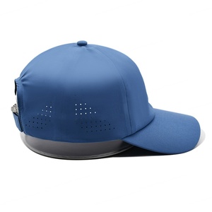 Gorras de béisbol deportivas ligeras al aire libre Gorras en blanco con logotipo personalizado Sombrero de malla deportiva transpirable de secado rápido - Product Image 5