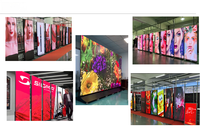 LED per interni Poster Display-alta luminosità Digital Signage con SDK per negozi al dettaglio centro commerciale e aeroporto