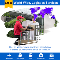 Agent logistique expédition express carte graphique depuis la Chine vers le Royaume-Uni la France l'Allemagne DDP DDU transitaire rapide