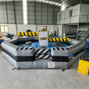 Aufblasbare Herausforderungsspiele Hochwertige Maßgefertigte Neue Design-Hüpfburg Aufblasbare Drehmaschine für Kinder - Product Image 5