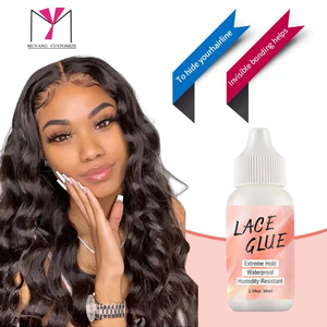 MUYANG CUSTOMIZE <b>Lace</b> <b>Glue</b> 38ml Extreme Hold Waterproof Humidity Resistant Hair Extension Adhesive - Product Image 2