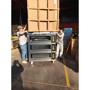 <span class=keywords><strong>Four</strong></span> de boulangerie professionnel <span class=keywords><strong>à</strong></span> trois niveaux, 380 V <span class=keywords><strong>triphasé</strong></span>, pour cuisine de restaurant commerciale - Product Image 5