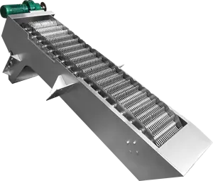 Slachthuis Afvalwater Verwijdering Vaste Stoffen Bescherming Zuiveringsinstallatie Roterende Mechanische Eg Rooster Scherm Eenheid Voor Mbr