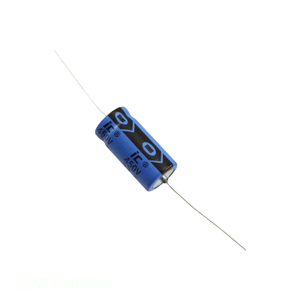 ตัวแทนจำหน่ายอย่างเป็นทางการ 226TTA100M ตัวเก็บประจุแบบ Through Hole CAP ALUM 22UF 20% 100V AXIAL TH 22 uF - Product Image 1