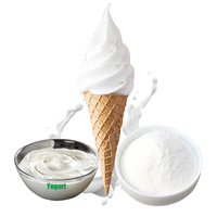 Poudre de mélange pour crème glacée au yaourt crémeux pour Bubble Tea, coupes glacées et desserts glacés faits maison, 9 saveurs, en sachet et en boîte, sans sucre